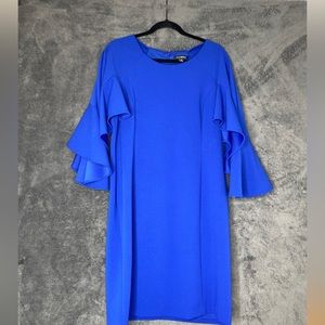 Roz&Ali  women’s dress size 14- Cobalt Blue